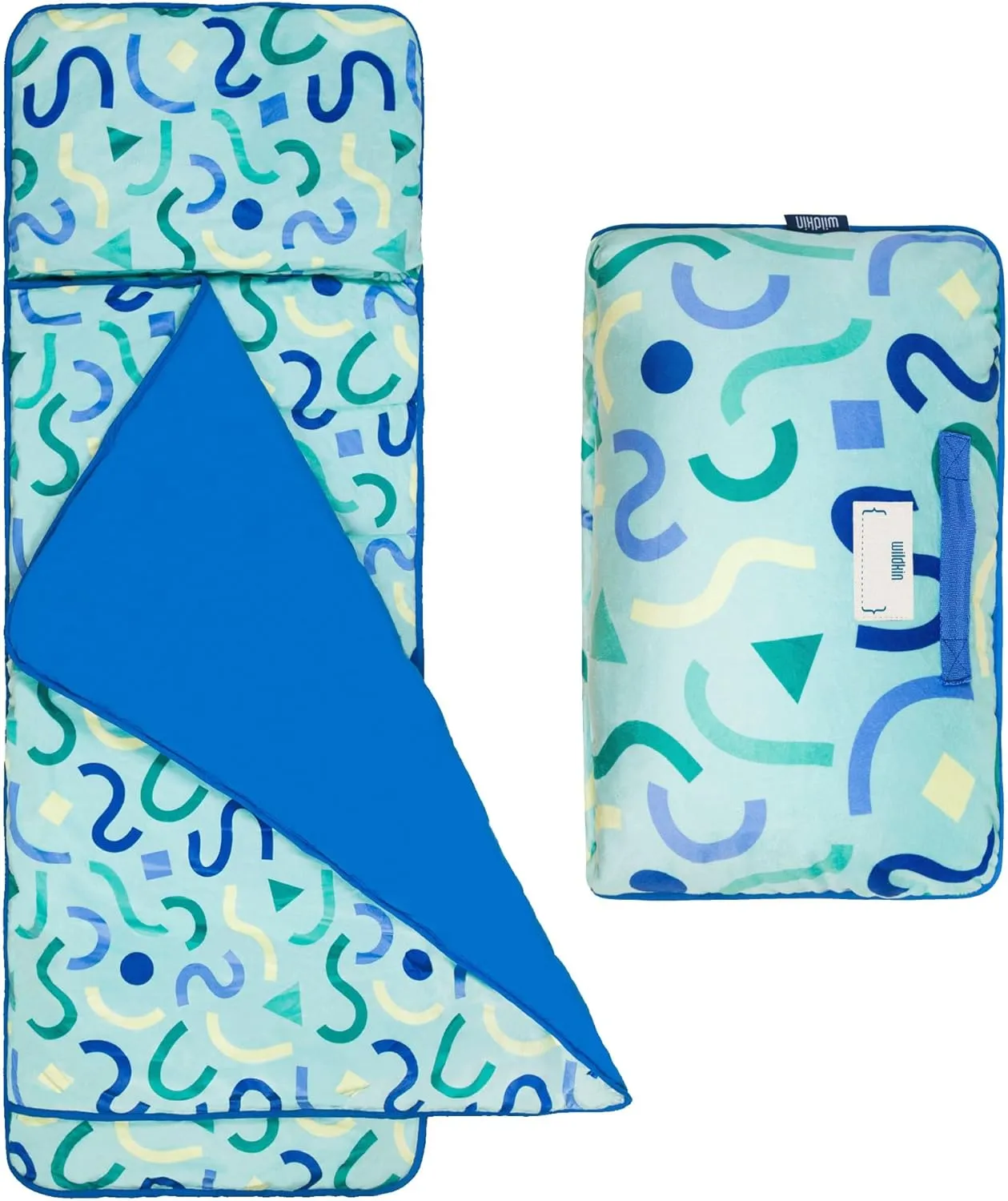 Wildkin Kids Plush Nap Mat – Soft, Cozy, Convenient for Daycare & Preschool