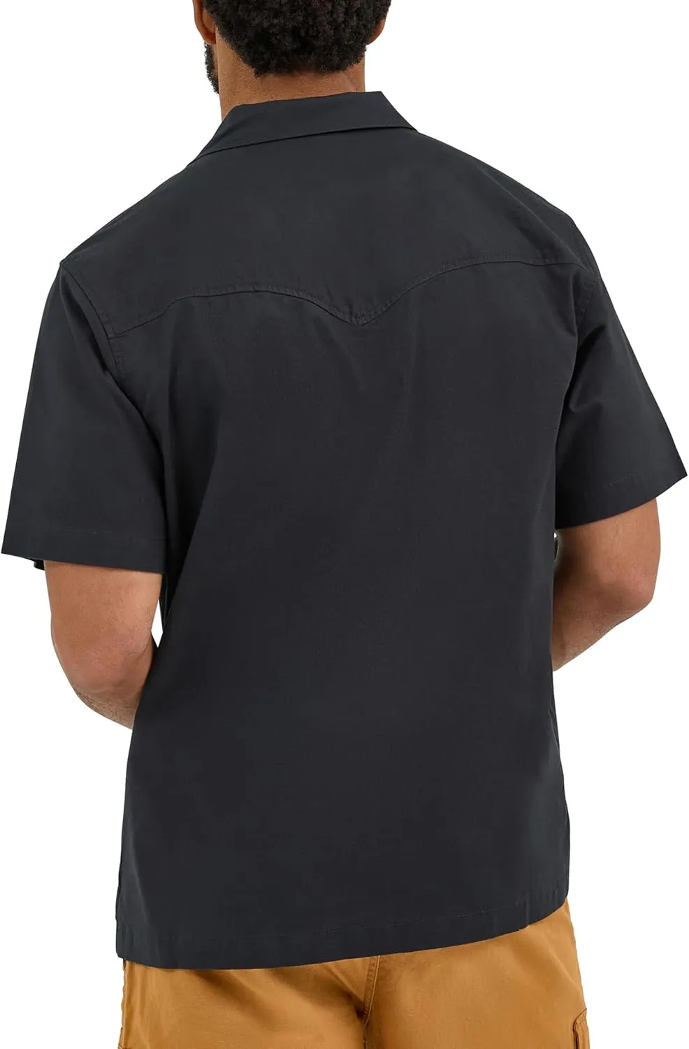 Wrangler Authentics Men's Short Sleeve Camp Shirt