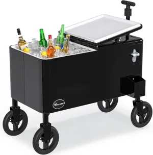 YITAHOME Wagon Rolling Cooler Cart