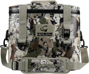 Yukon Outfitters 30 Can Tech Cooler Bag, 54-Liter Durable TRU Welded Leakproof Insulated Outdoor Camping Boating Meal & Drink Lunchbox w/Airtight Zippers, Padded Carry Handle & Shoulder Strap